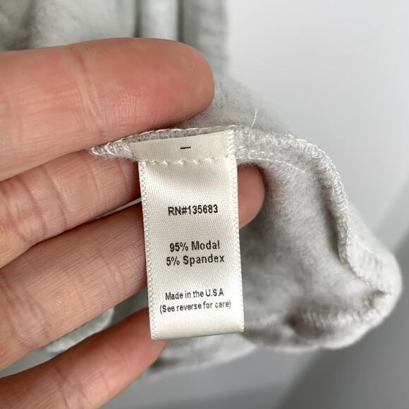 Naked Princess Ava Brushed Terry Short Robe Womens New Large Medium Grey - Picture 15 of 16
